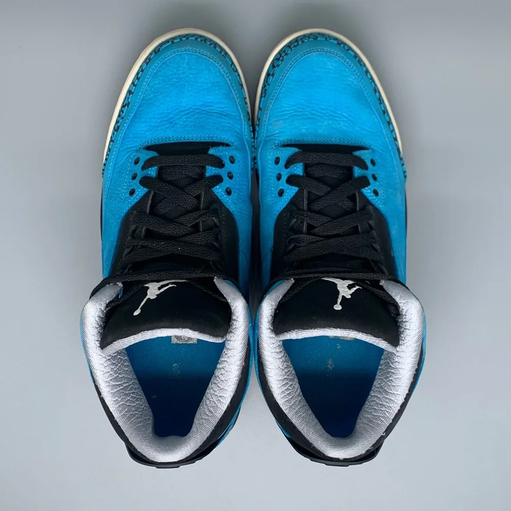 Jordan 3 Retro Powder Blue Shoes Men's Sz 10‎